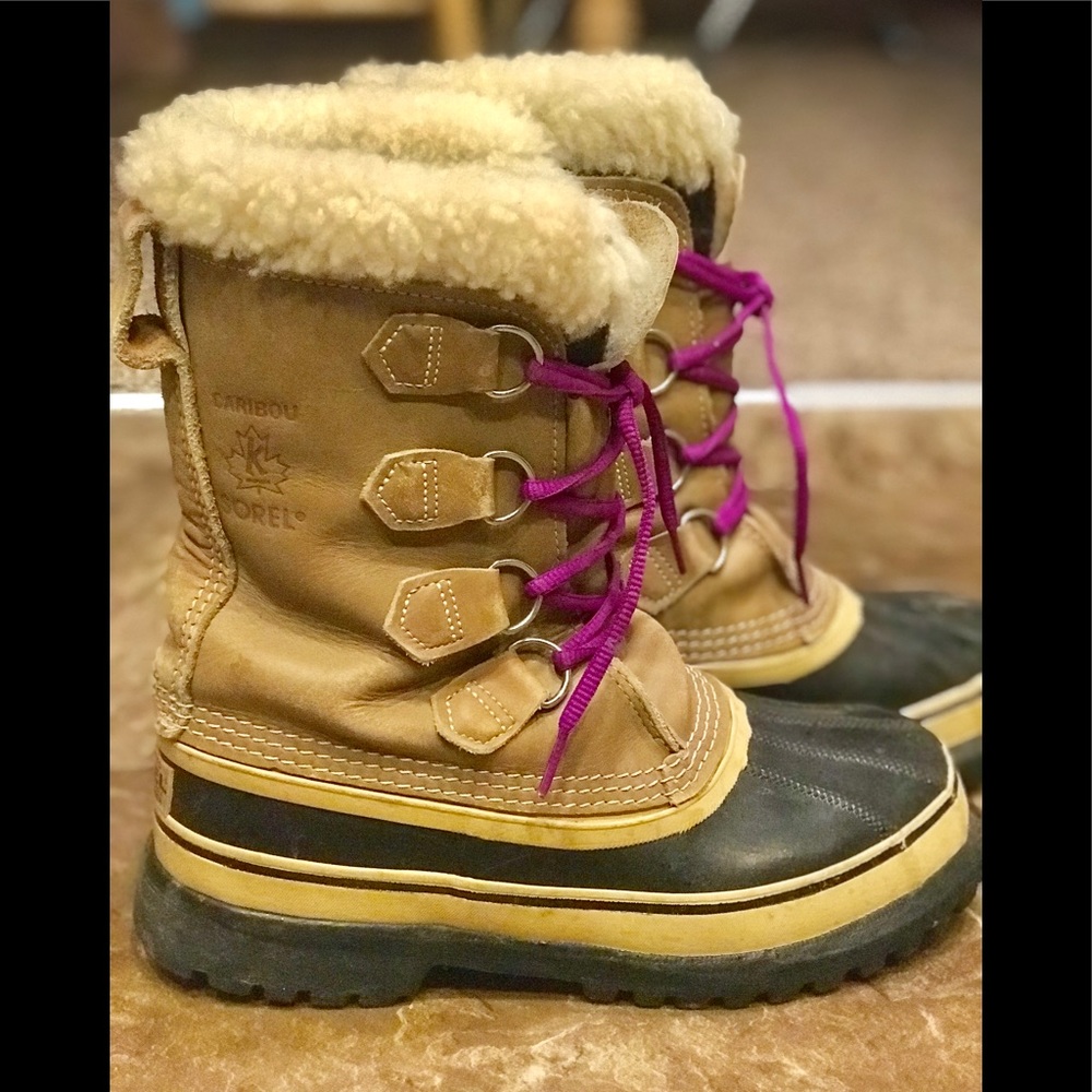 Sorel Boots Sz 8 Worn Condition
